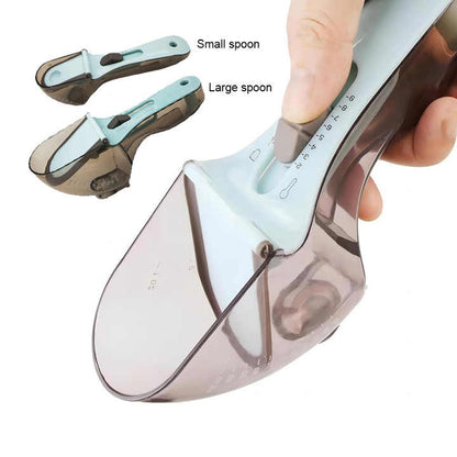 Adjustable Measuring Scoop with Volume Slider