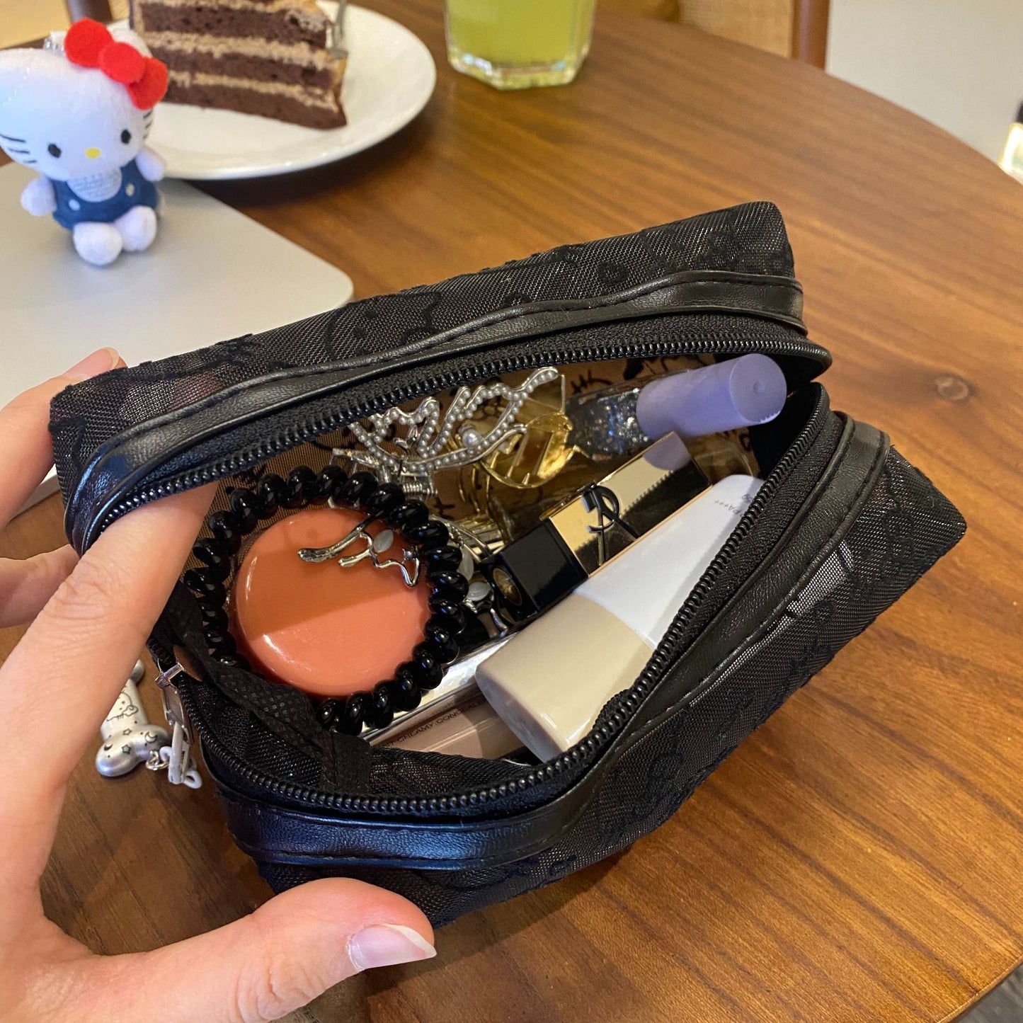 Kitty Cosmetic Pouch
