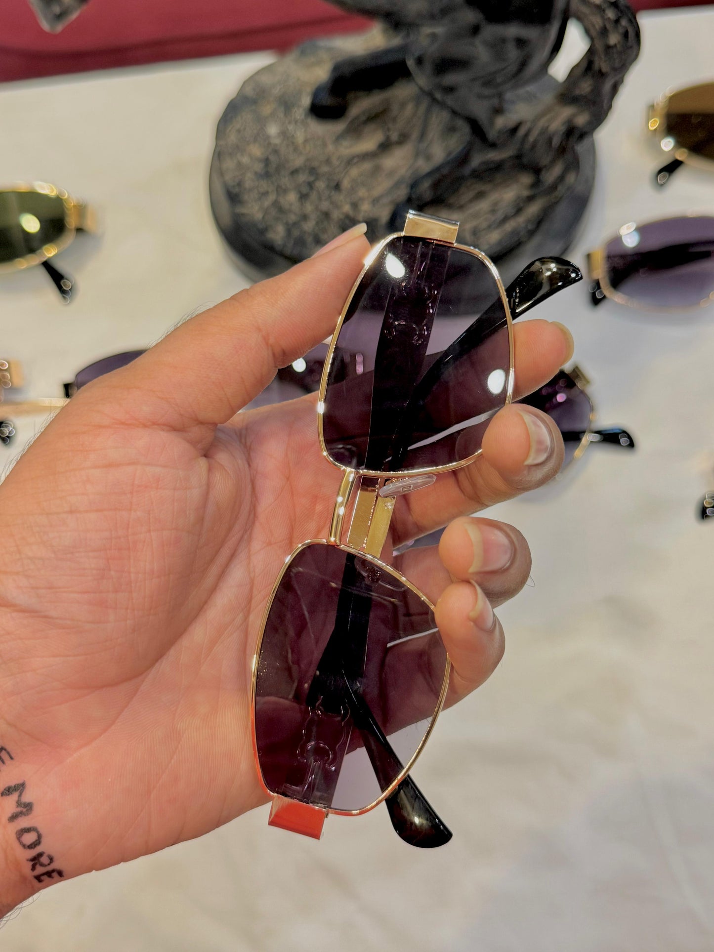 Unisex Celine Oval Glasses