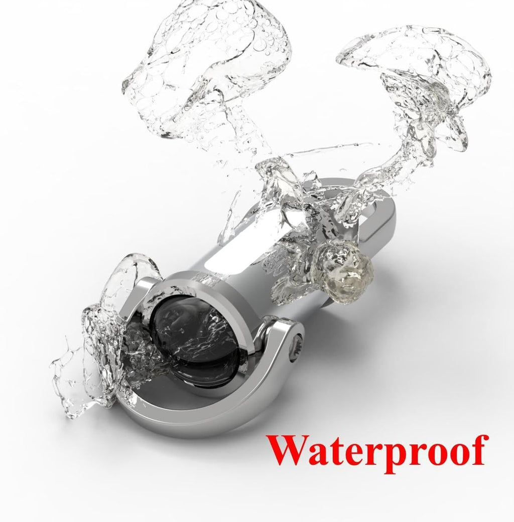 Rechargeable Keychain Light ( 5 Light Modes + Power Bank )