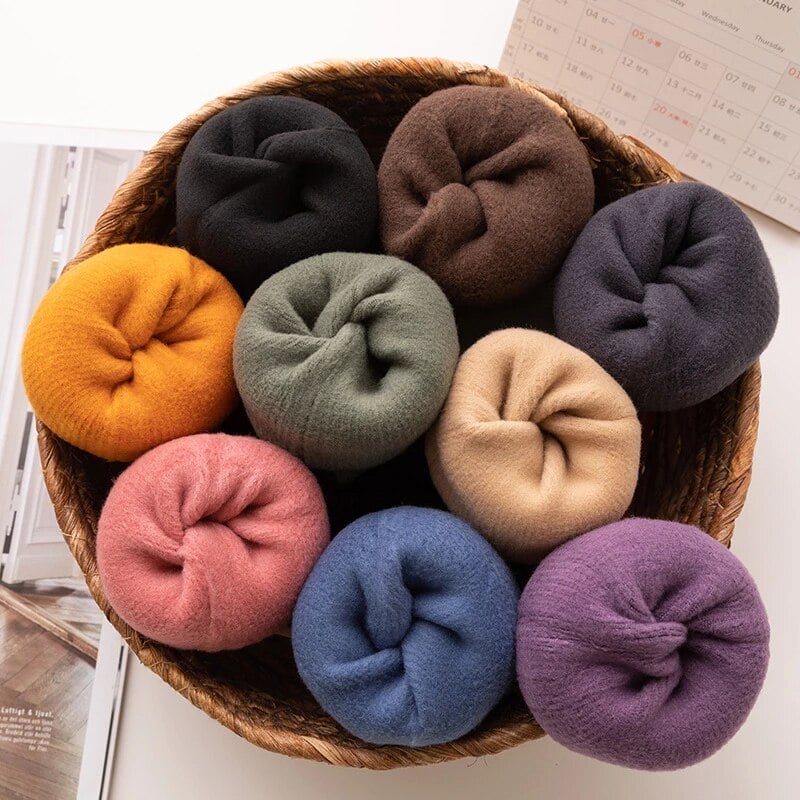 100% Cotton + Anti Smell Velvet Winter Thermal Socks