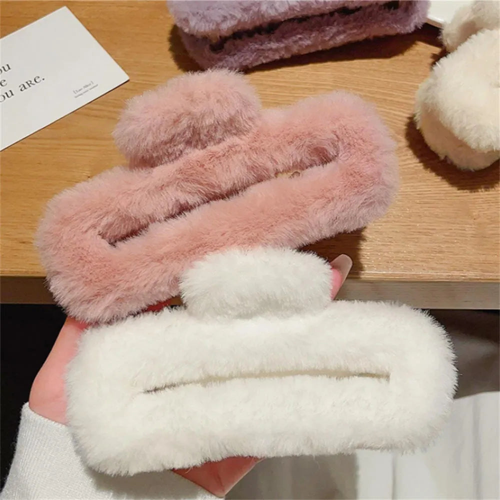 Plush Hair Clip