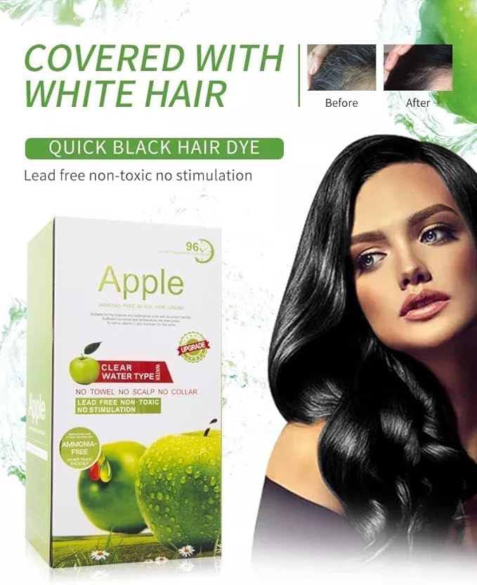 Origanal  Apple Ammonia-Free/ Hair Color Cream – Organic, (1000ML)