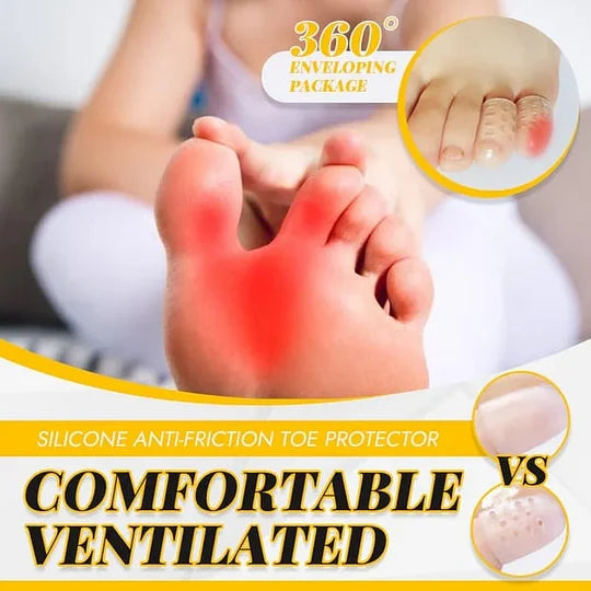 BREATHABLE PROTECTIVE COVER FOR TOES (PACK OF 5)