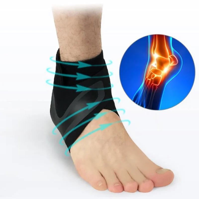 Breathable Anti Swell Ice Ankle Brace