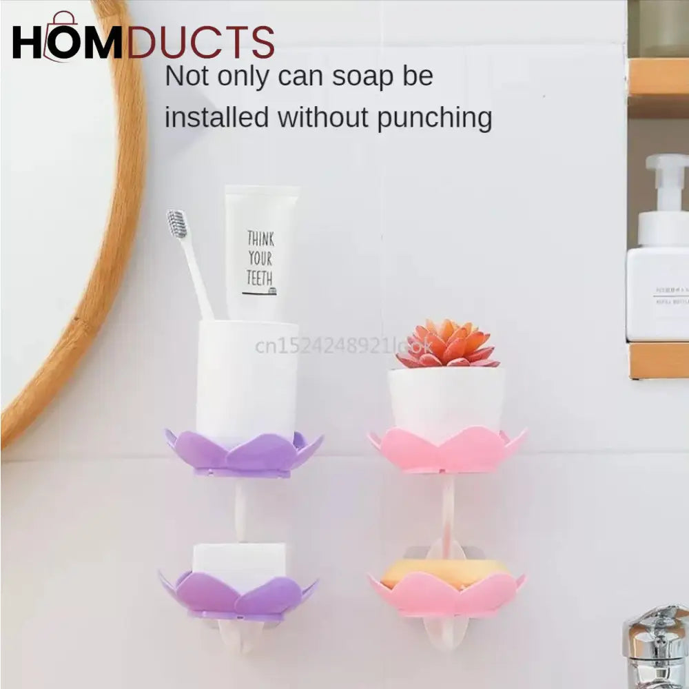 2 in 1 Lotus Soap Dish