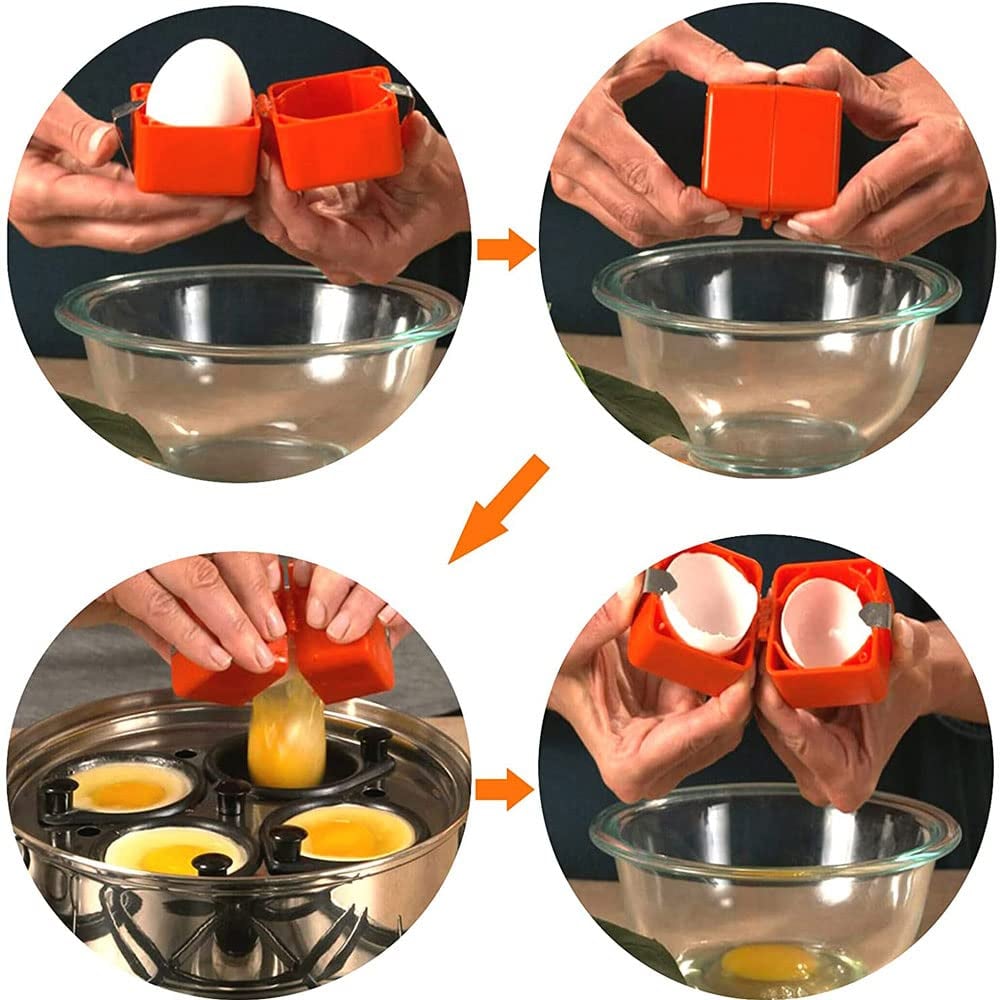 2 in 1 Easy Egg Cracker