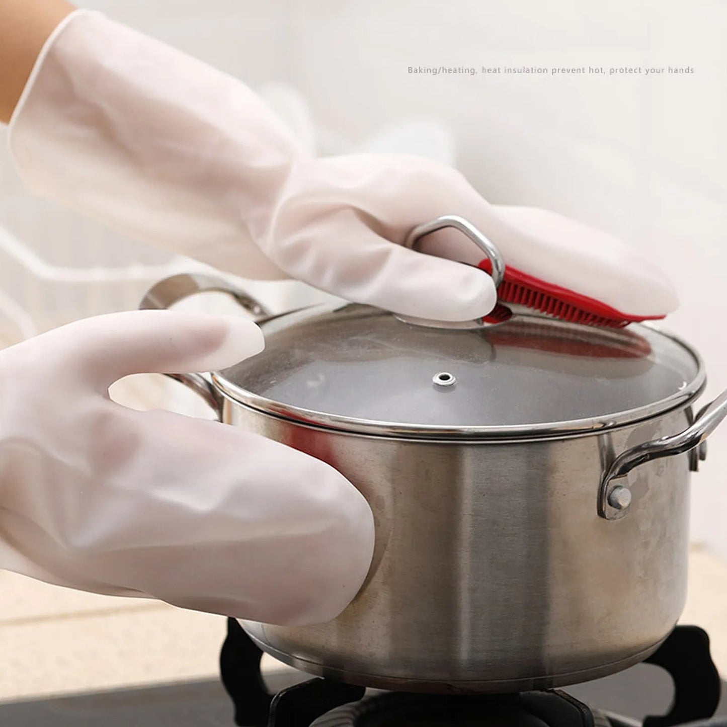 Silicon Kitchen Use Gloves