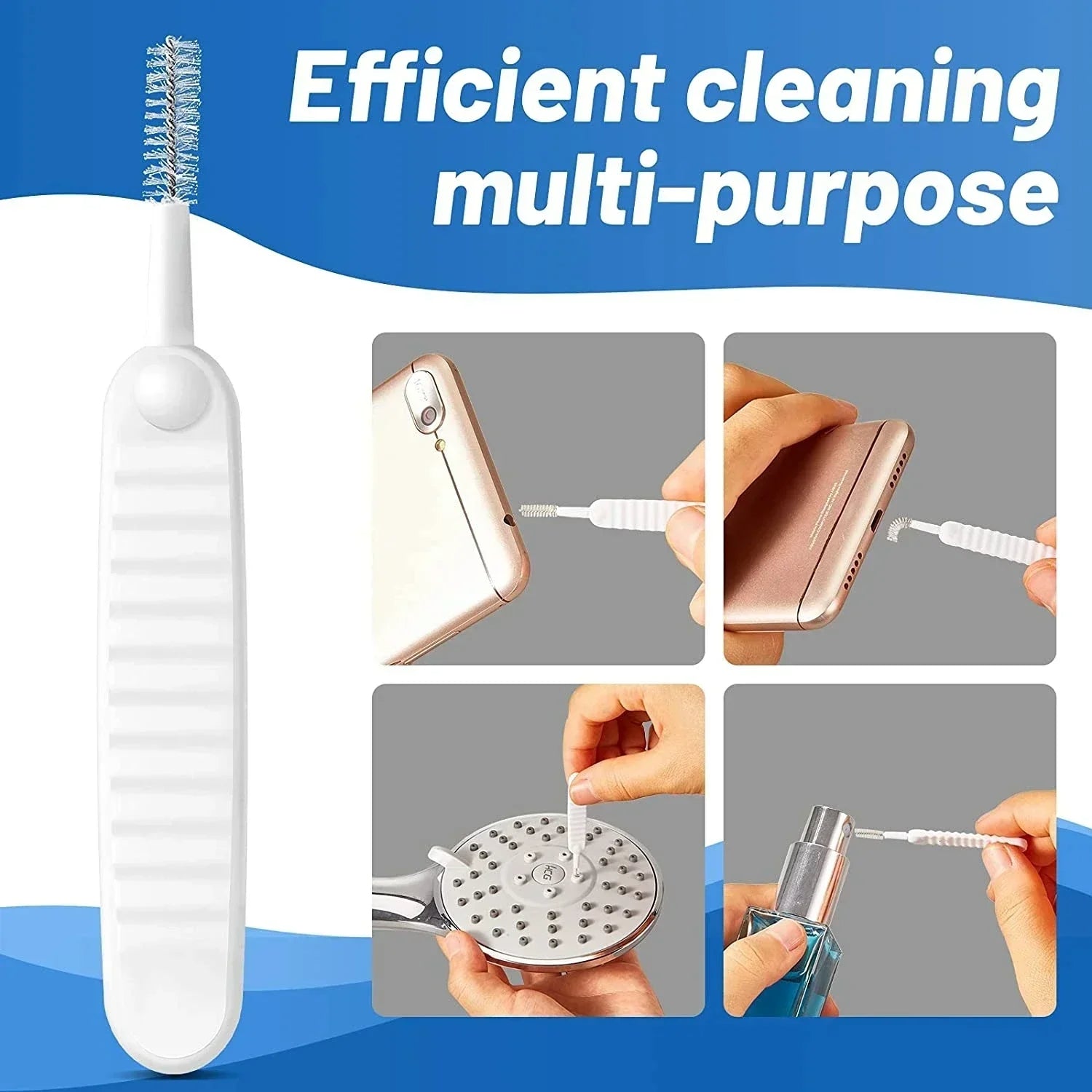 20pcs Shower Head Anti-Clogging Cleaning Brush