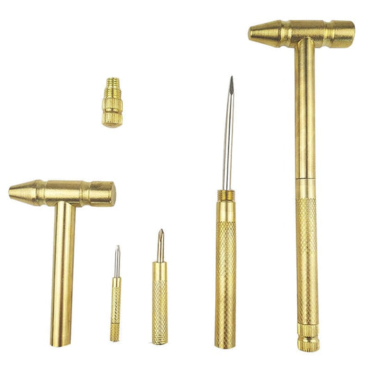Multifunctional  5 in 1 Small copper Hammer
