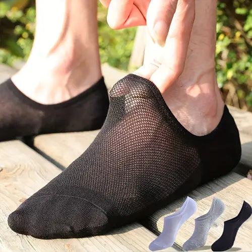 2025 Mens Anti-Bacterial + Anti-Smell + No Sweat Socks