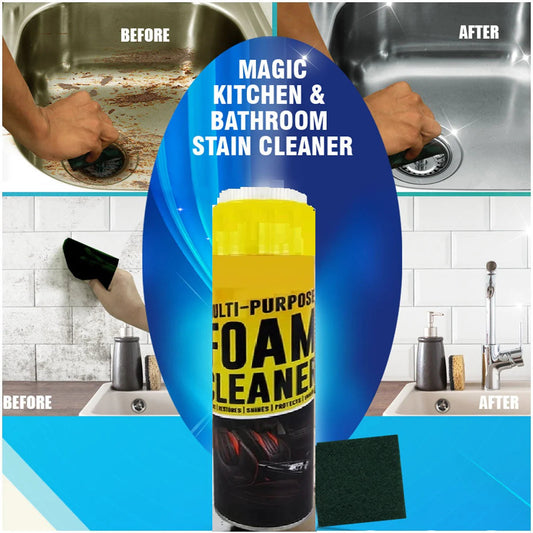 Multi-Purpose Like Fabric, Carpet, Leather, etc. Foam Cleaner – 650 ml