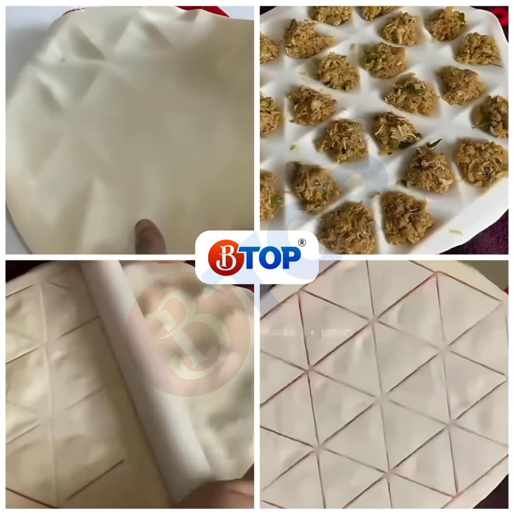 24 in 1 Unbreakable Samosa Maker (Allow to Open)
