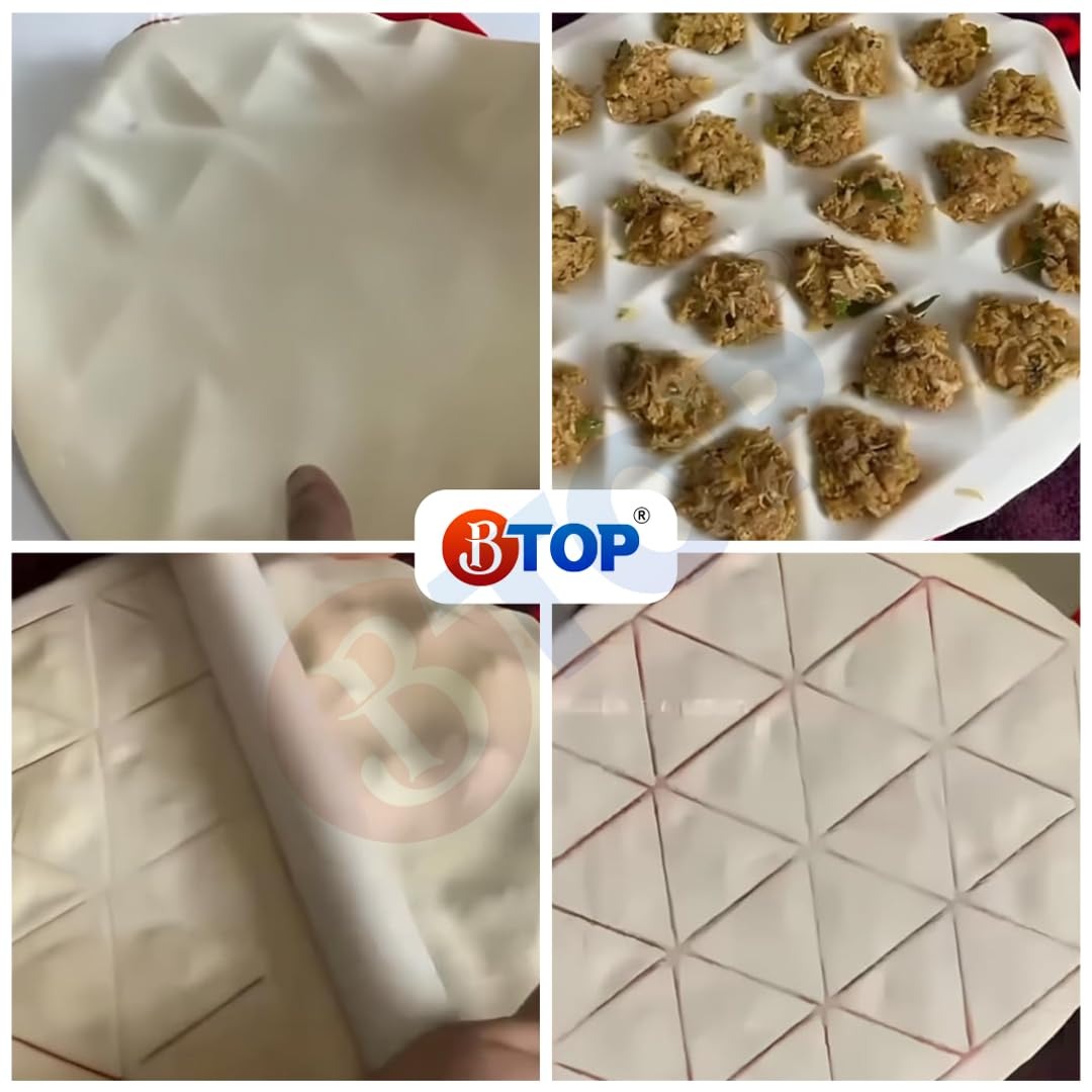 24 in 1 Unbreakable Samosa Maker (Allow to Open)